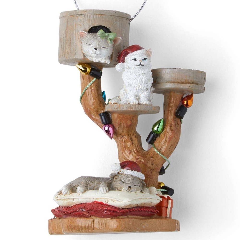 Cat Condo Ornament, NWT 🐾